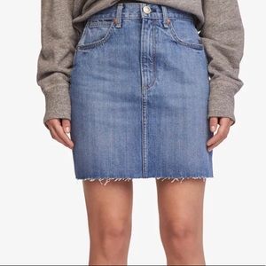 Rag and bone moss skirt in clean levee size 26
